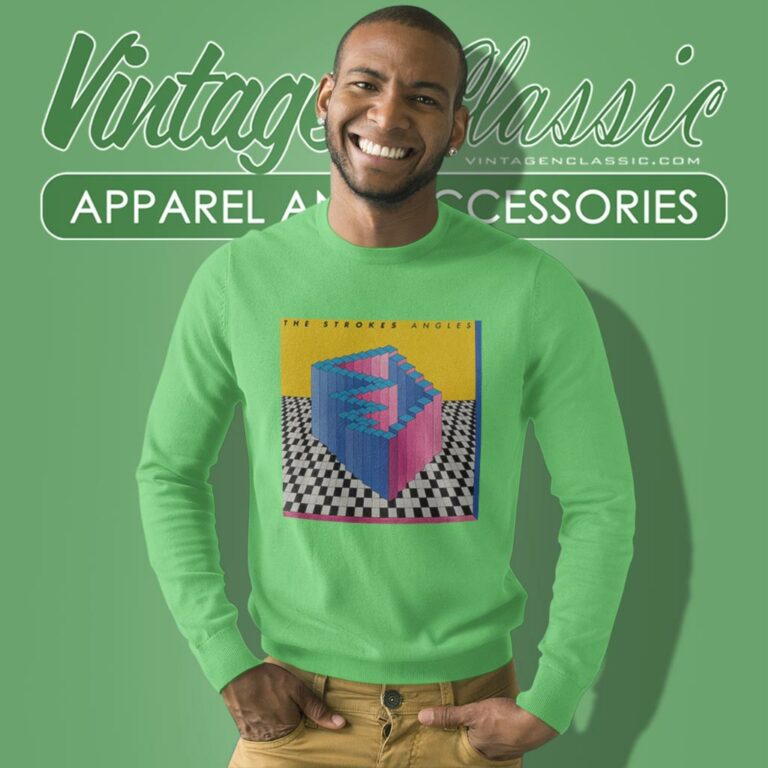 The Strokes Angles Album Cover Sweatshirt The Strokes Angles Album Cover Sweatshirt