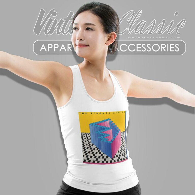 The Strokes Angles Album Cover Tank Top Racerback The Strokes Angles Album Cover Tank Top Racerback