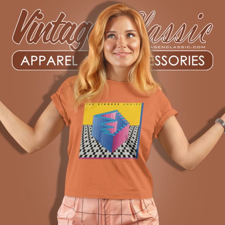 The Strokes Angles Album Cover Women T Shirt The Strokes Angles Album Cover Women T Shirt