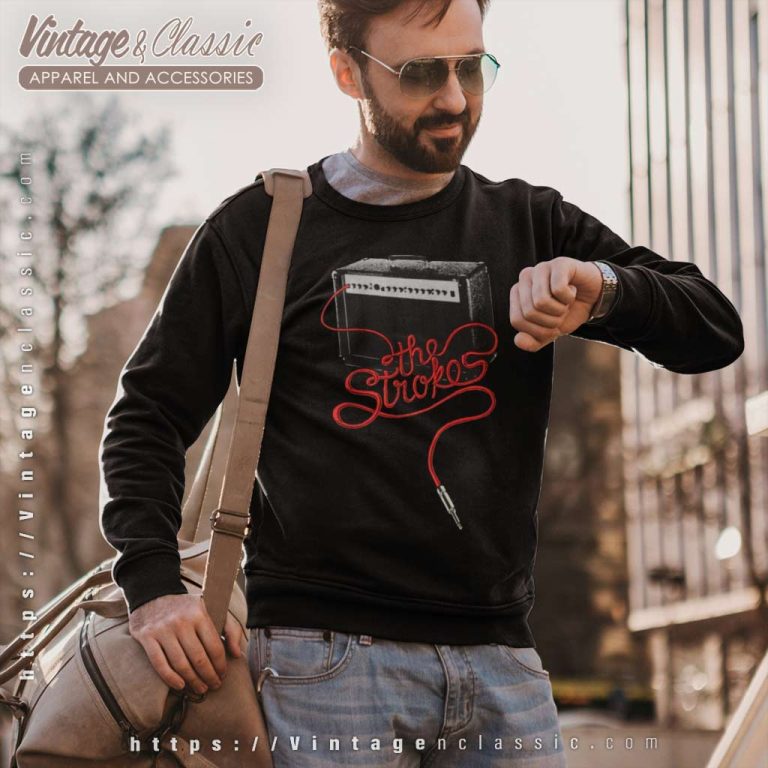 The Strokes Artwork Sweatshirt The Strokes Artwork Sweatshirt