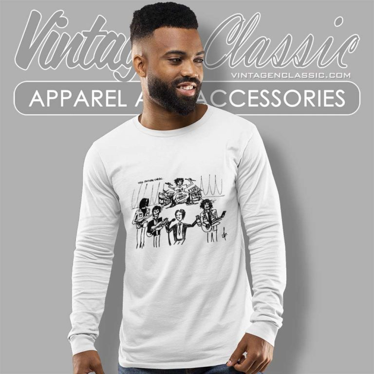 The Strokes Cartoon Version Long Sleeve Tee The Strokes Cartoon Version Long Sleeve Tee