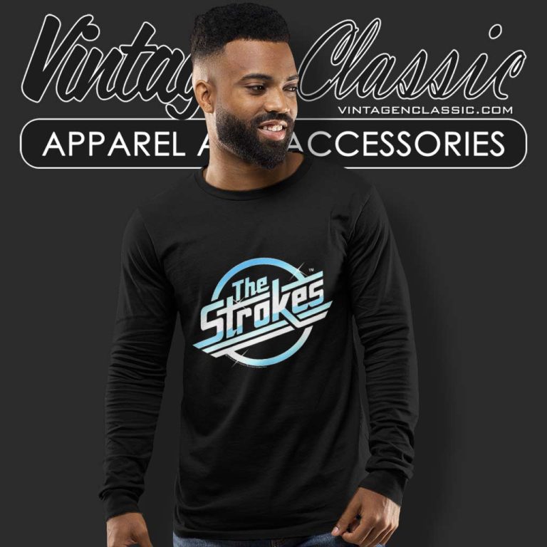 The Strokes Graphic Logo Long Sleeve Tee The Strokes Graphic Logo Long Sleeve Tee