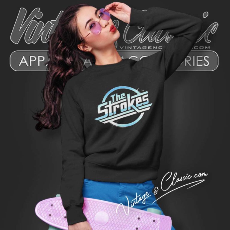 The Strokes Graphic Logo Sweatshirt The Strokes Graphic Logo Sweatshirt
