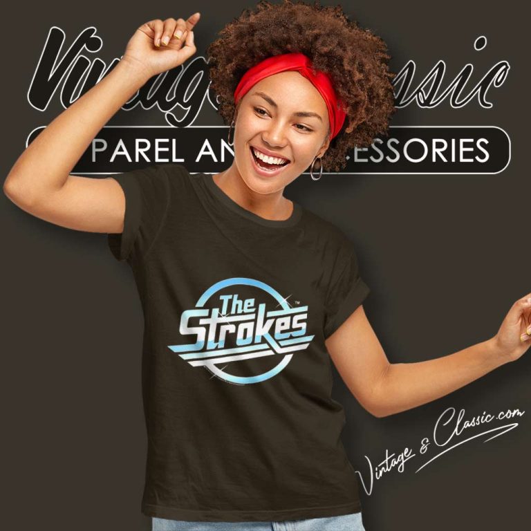 The Strokes Graphic Logo Women TShirt The Strokes Graphic Logo Women TShirt