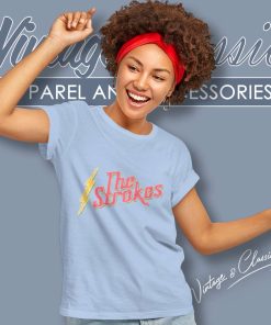 The Strokes Lightning Logo Women TShirt