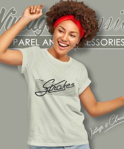 The Strokes Logo Band Shirt 6 The Strokes Logo Band Women TShirt