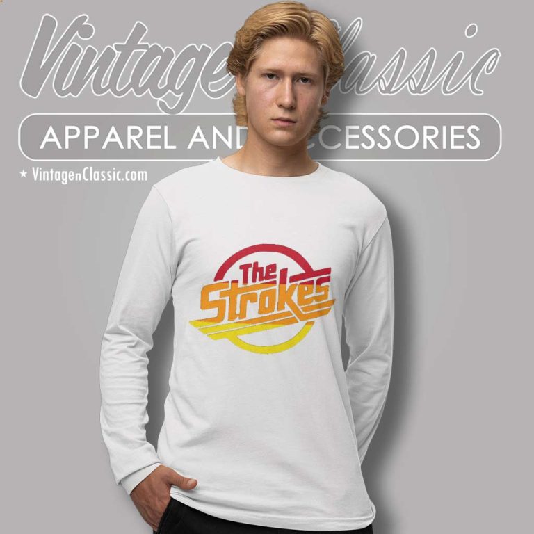 The Strokes Logo Long Sleeve Tee The Strokes Logo Long Sleeve Tee