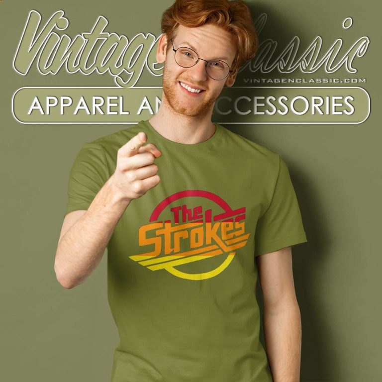 The Strokes Logo T Shirt The Strokes Logo T Shirt