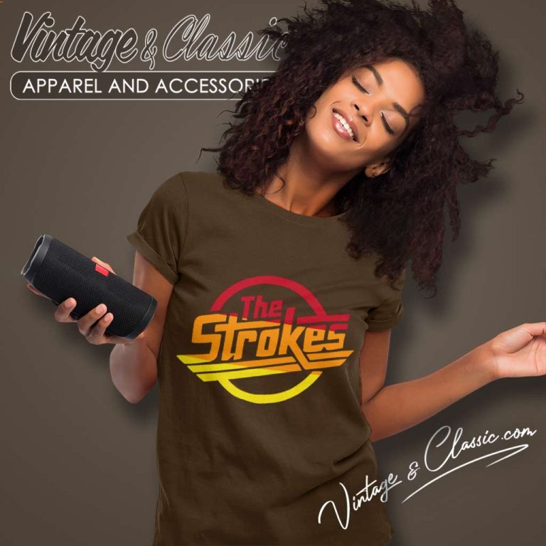 The Strokes Logo Women TShirt The Strokes Logo Women TShirt