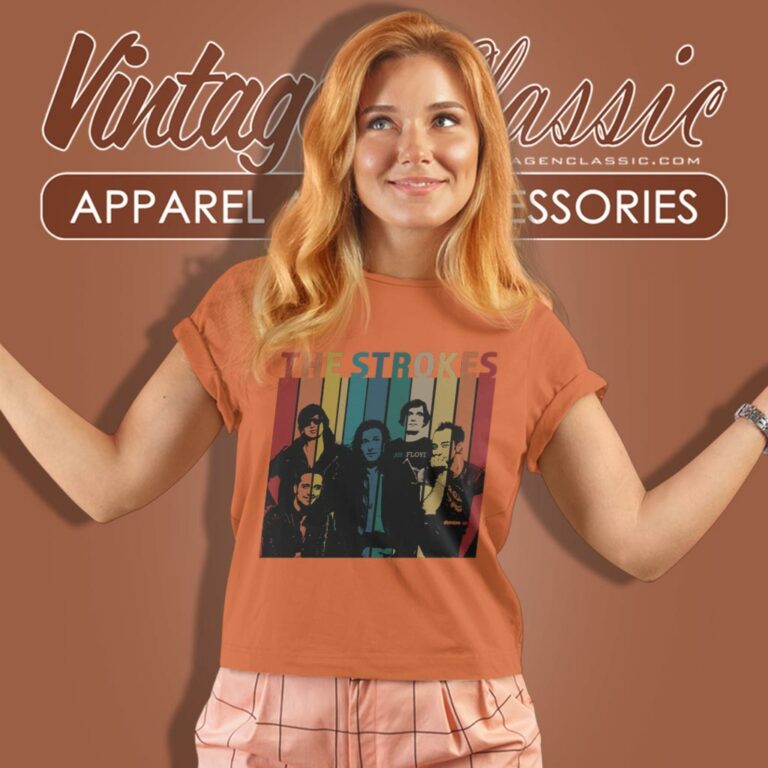 The Strokes Retro Vintage Trending Women T Shirt The Strokes Retro Vintage Trending Women T Shirt