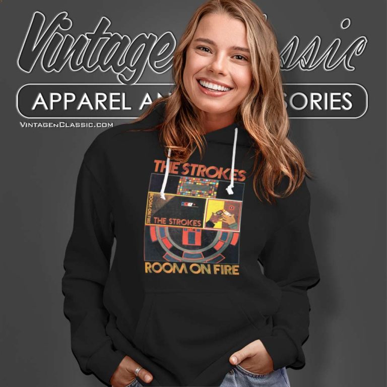 The Strokes Shirt Room On Fire Hoodie The Strokes Shirt Room On Fire Hoodie