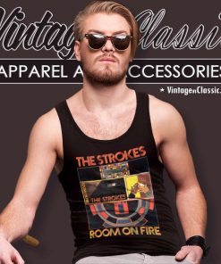 The Strokes Shirt Room On Fire Tank Top Racerback