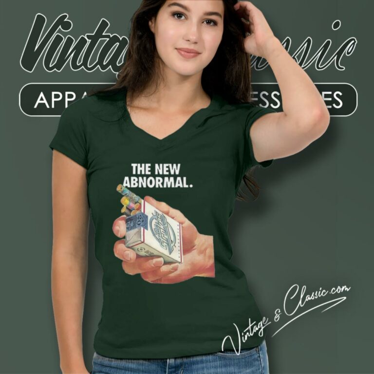 The Strokes Shirt World Tour 2023 2024 V Neck TShirt The Strokes Shirt World Tour 2023 2024 V Neck TShirt