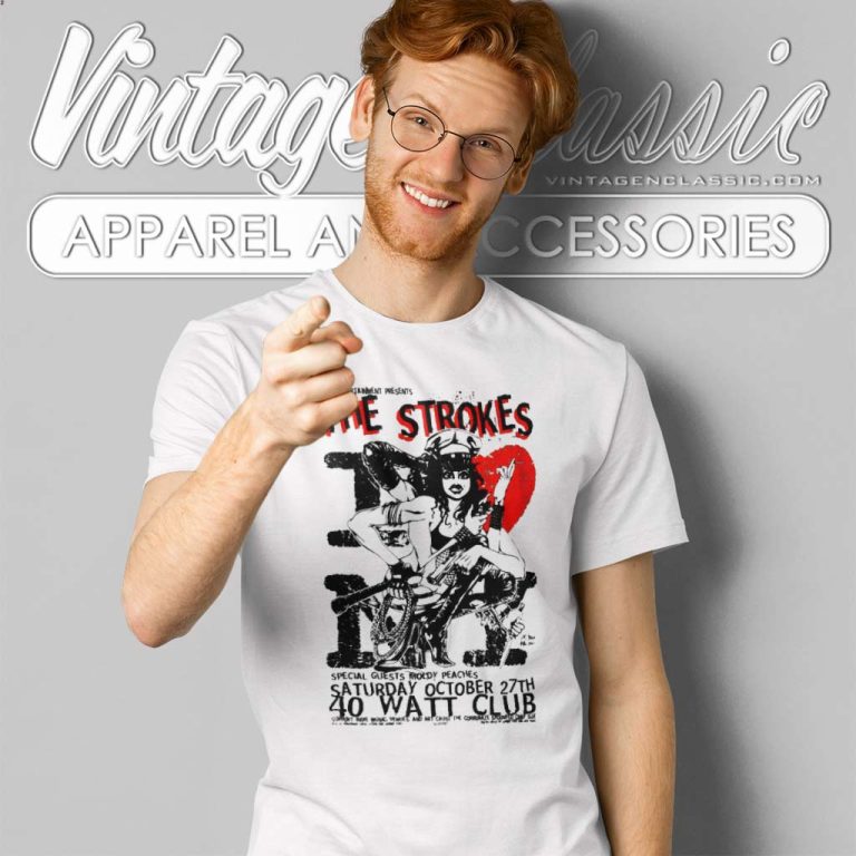 The Strokes Watt Club T Shirt The Strokes Watt Club T Shirt