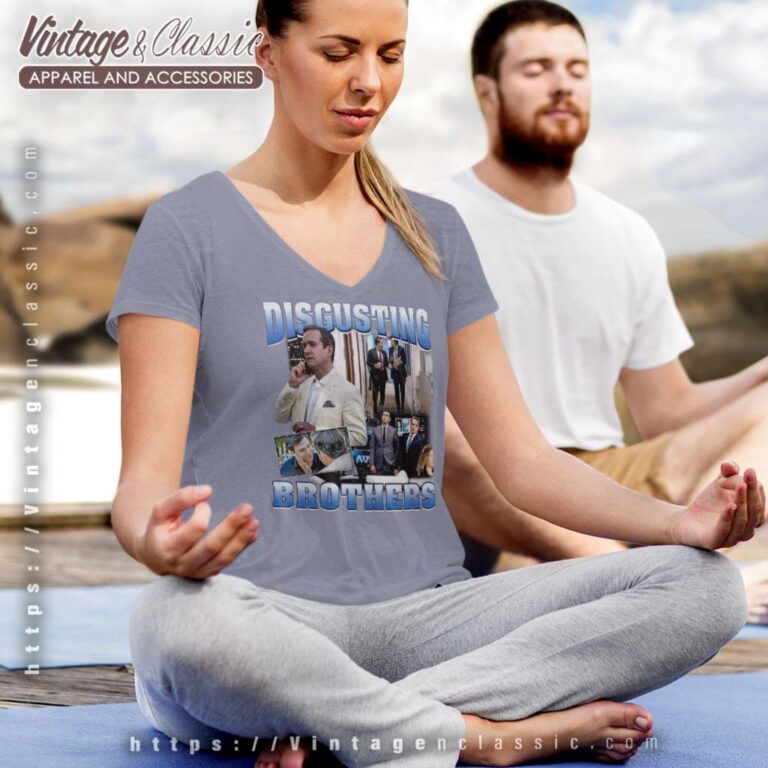 The Succession Disgusting Brothers Shirt V Neck TShirt The Succession Disgusting Brothers Shirt V Neck TShirt