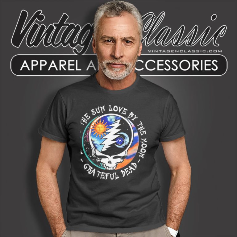 The Sun Love By The Moon Grateful Dead Skull T Shirt The Sun Love By The Moon Grateful Dead Skull T Shirt