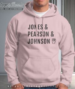 The Tennessee Three Jones Pearson Johnson Protest Black Hoodie