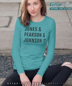 The Tennessee Three Jones Pearson Johnson Protest Black Long Sleeve Tee