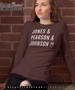The Tennessee Three Jones Pearson Johnson Protest Long Sleeve Tee