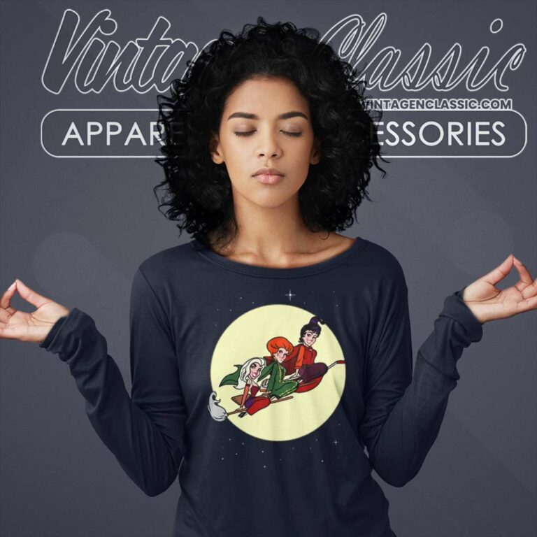 The Three Witches Hocus Pocus Long Sleeve Tee The Three Witches Hocus Pocus Long Sleeve Tee