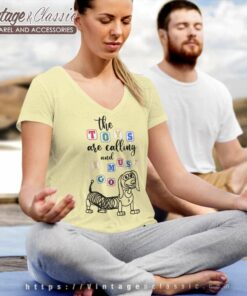 The Toys Are Calling And I Must Go Toys Story V Neck TShirt