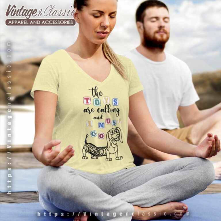 The Toys Are Calling And I Must Go Toys Story V Neck TShirt The Toys Are Calling And I Must Go Toys Story V Neck TShirt