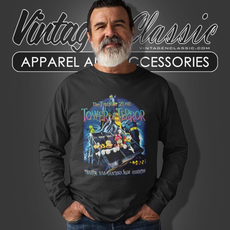 The Twilight Zone Tower Of Terror Disney Long Sleeve Tee The Twilight Zone Tower Of Terror Disney Long Sleeve Tee