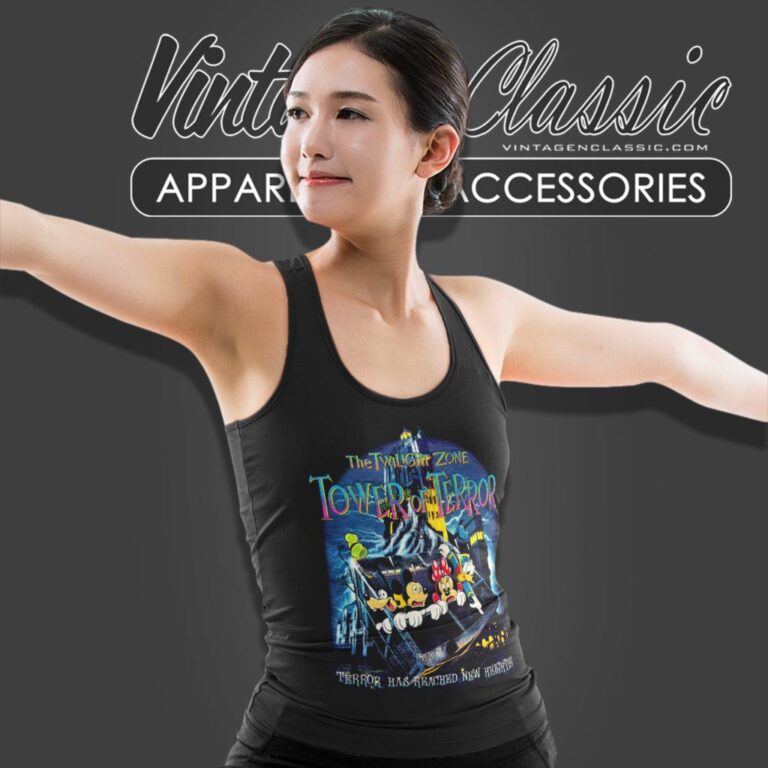 The Twilight Zone Tower Of Terror Disney Tank Top Racerback The Twilight Zone Tower Of Terror Disney Tank Top Racerback