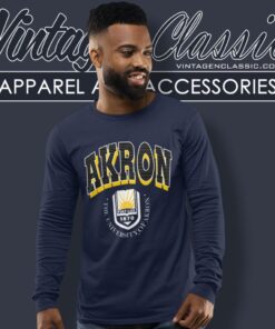 The University Of Akron Shirt 4 The University Of Akron Long Sleeve Tee