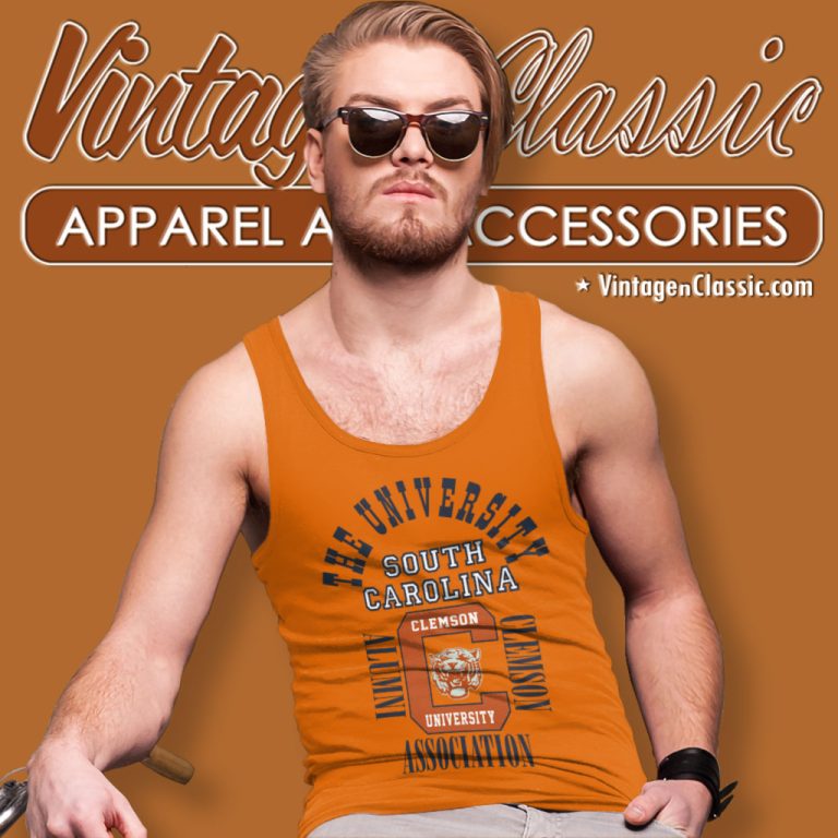 The University South Carolina Clemson Alumni Association Tank Top Racerback The University South Carolina Clemson Alumni Association Tank Top Racerback