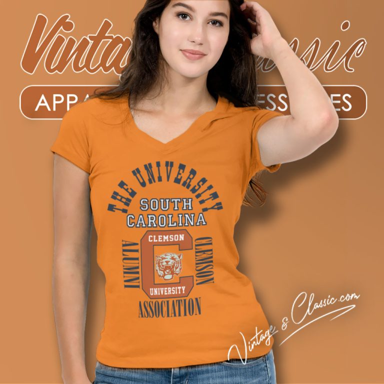 The University South Carolina Clemson Alumni Association V Neck TShirt The University South Carolina Clemson Alumni Association V Neck TShirt