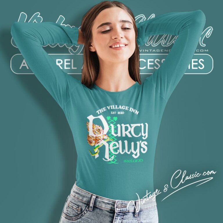 The Village Inn Durty Nellys Ireland Beer Long Sleeve Tee The Village Inn Durty Nellys Ireland Beer Long Sleeve Tee