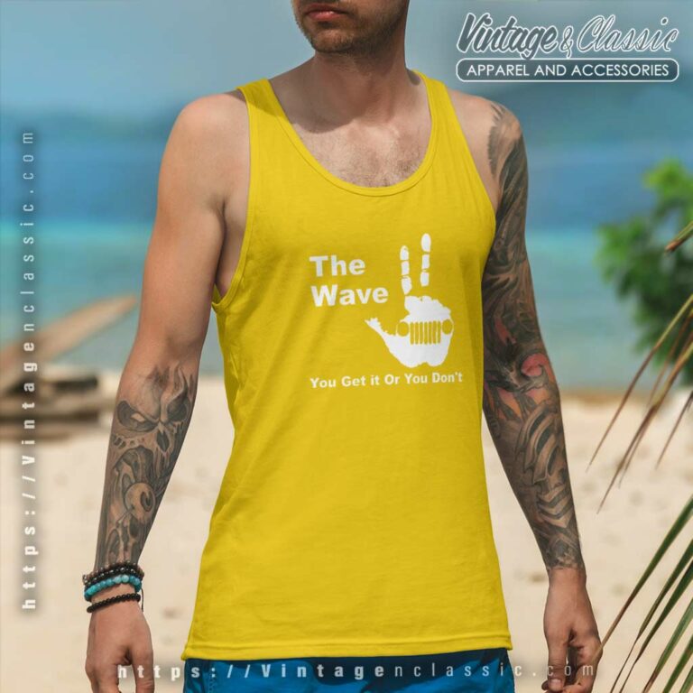 The Wave You Get It Or You Dont John Fetterman Tank Top Racerback The Wave You Get It Or You Dont John Fetterman Tank Top Racerback