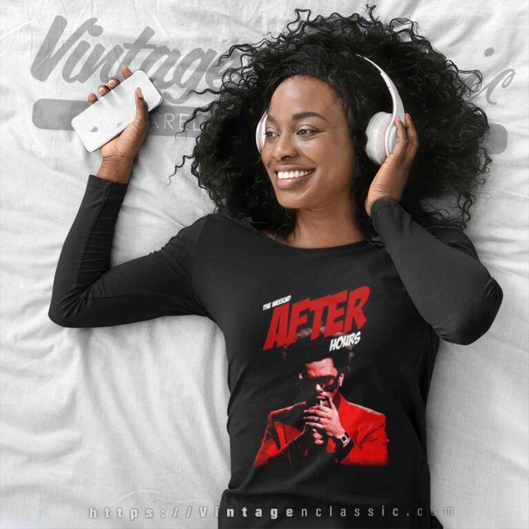 The Weeknd After Hours Album Long Sleeve Tee The Weeknd After Hours Album Long Sleeve Tee