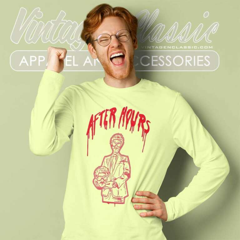 The Weeknd After Hours Long Sleeve Tee The Weeknd After Hours Long Sleeve Tee