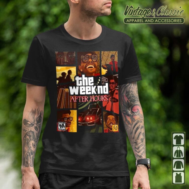 The Weeknd After Hours Merch T Shirt 1 The Weeknd After Hours Merch T Shirt 1