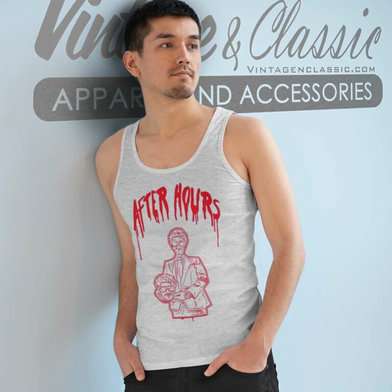 The Weeknd After Hours Tank Top Racerback The Weeknd After Hours Tank Top Racerback