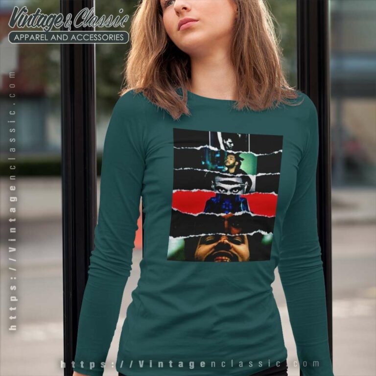 The Weeknd Albums Long Sleeve Tee The Weeknd Albums Long Sleeve Tee