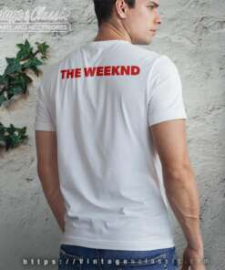 The Weeknd Backside Shirt
