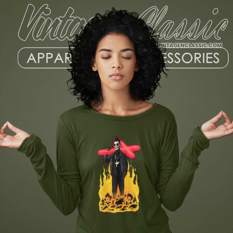 The Weeknd Born From Fire Long Sleeve Tee The Weeknd Born From Fire Long Sleeve Tee