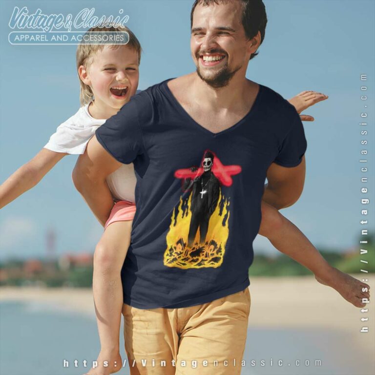 The Weeknd Born From Fire V Neck TShirt The Weeknd Born From Fire V Neck TShirt