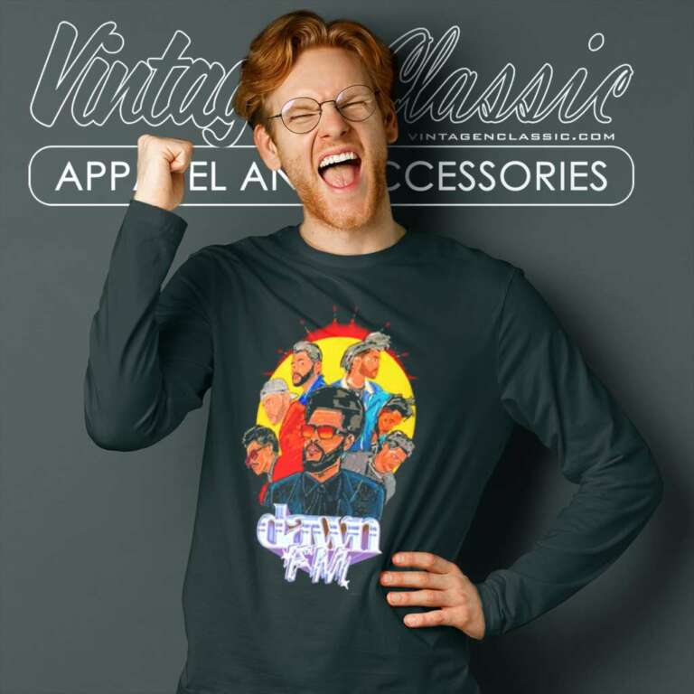 The Weeknd Dawn Fm Long Sleeve Tee The Weeknd Dawn Fm Long Sleeve Tee