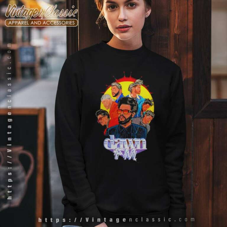 The Weeknd Dawn Fm Sweatshirt The Weeknd Dawn Fm Sweatshirt