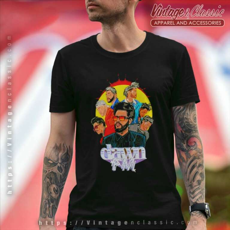 The Weeknd Dawn Fm T Shirt The Weeknd Dawn Fm T Shirt