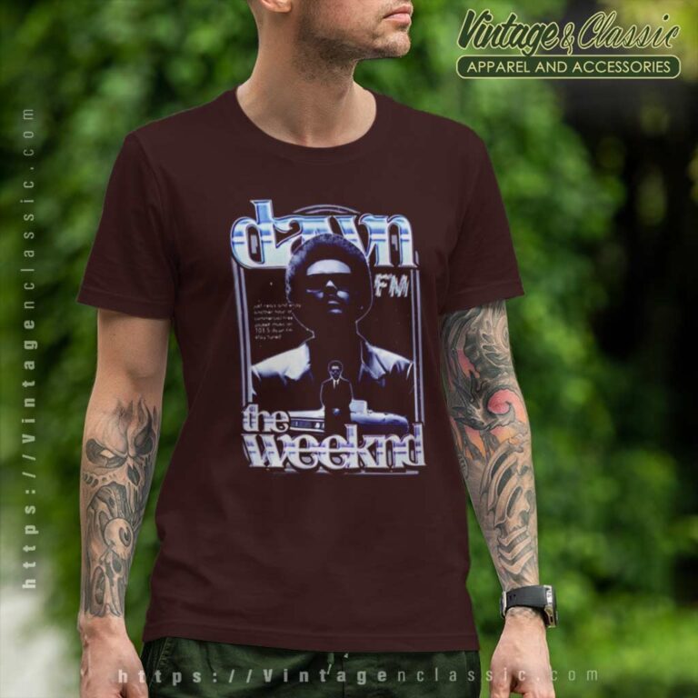 The Weeknd Dawn T Shirt The Weeknd Dawn T Shirt