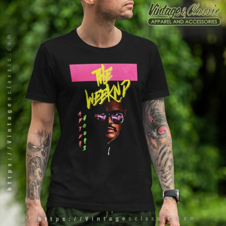 The Weeknd Shirt After Hours Til Dawn Tour T Shirt The Weeknd Shirt After Hours Til Dawn Tour T Shirt