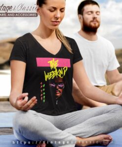 The Weeknd Shirt After Hours Til Dawn Tour V Neck TShirt