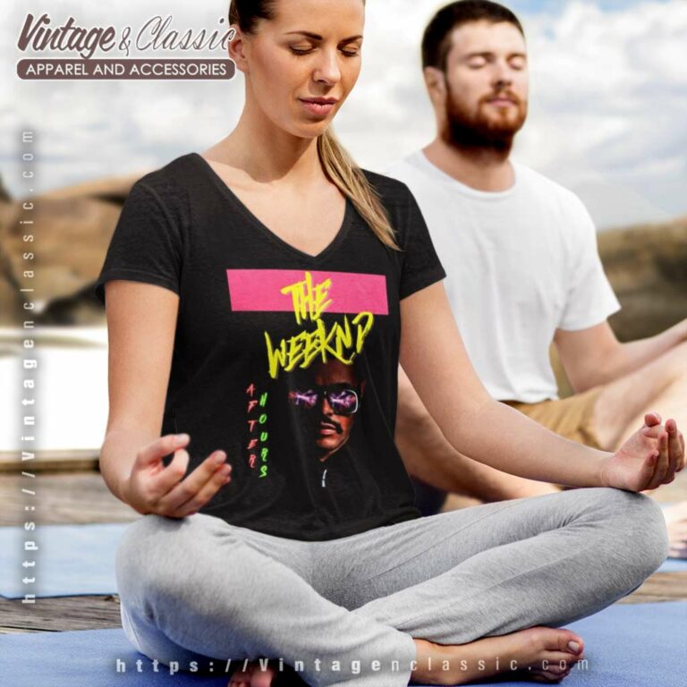 The Weeknd Shirt After Hours Til Dawn Tour V Neck TShirt The Weeknd Shirt After Hours Til Dawn Tour V Neck TShirt