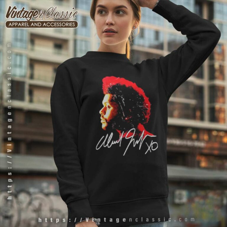 The Weeknd Signature Sweatshirt The Weeknd Signature Sweatshirt
