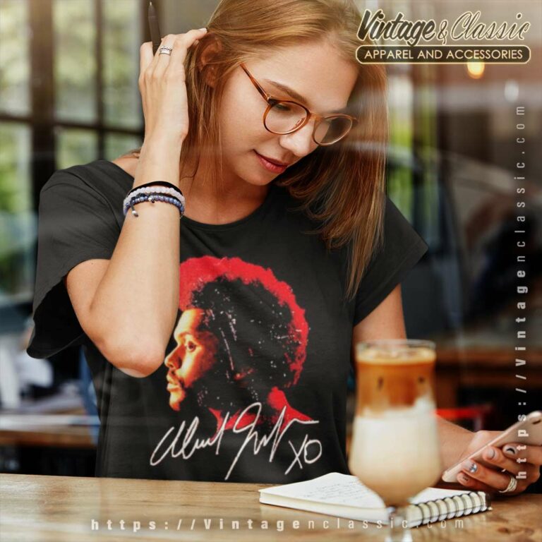 The Weeknd Signature Women TShirt The Weeknd Signature Women TShirt
